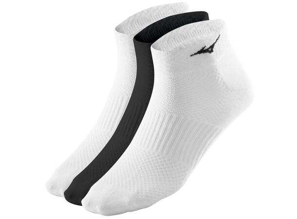 Training Mid 3PCK Vit/Svart M 3-pack löparstrumpor 